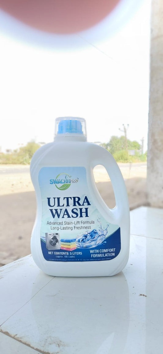 SwachhPro Ultra Wash – Premium Laundry Liquid, 5 Litre