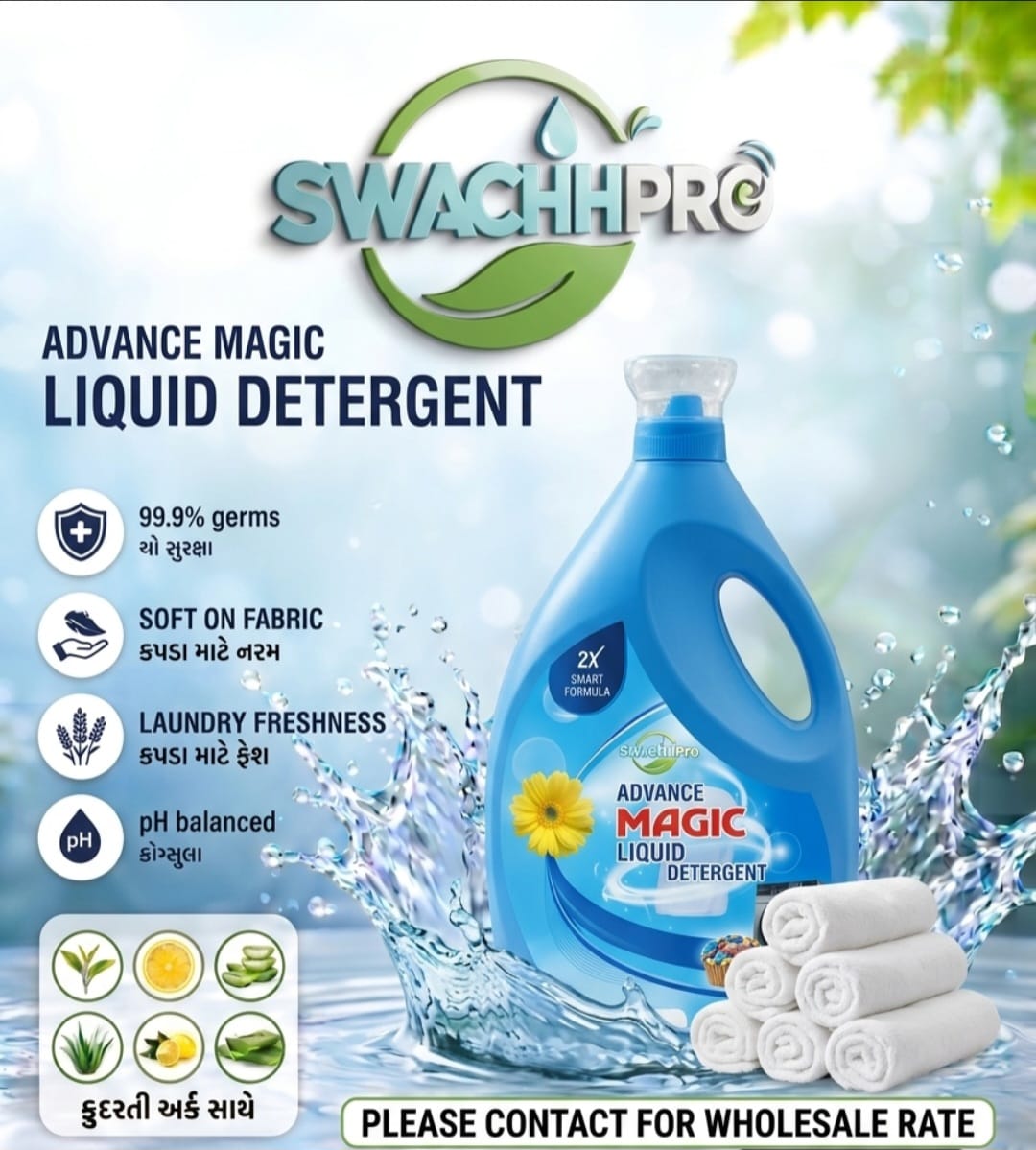 SwachhPro Detergent Liquid Magic Clean – 5 Litre