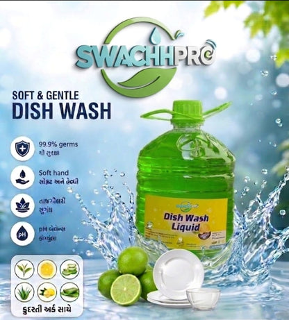 SwachhPro Dishwash Liquid Premium – 5 Litre
